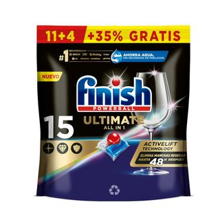 Lavavajillas Quantum Ultimate Finish - 15 Uds (262930)