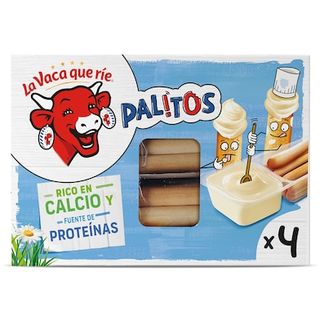 Queso Fundido y Bastoncitos de Pan la Vaca Que Ríe 140 Gr.