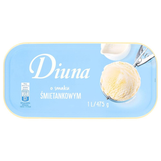 Diuna Lody o smaku śmietankowym 1 l