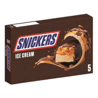 Snickers Helado de Chocolate, Caramelo y Cacahuete 5u