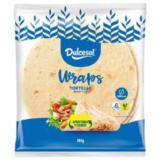 Tortillas Wraps Dulcesol 6 Ud