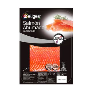 IFA ELIGES Salmón Ahumado, 100G
