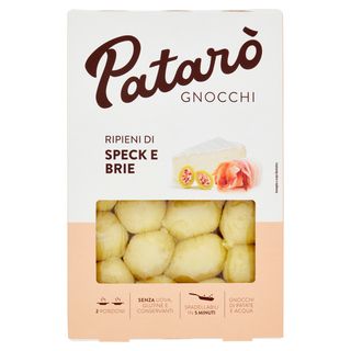 Patarò Gnocchi Ripieni di Speck e Brie 400 g