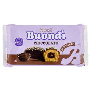 Bauli Buondì l'Originale Ricoperto Cioccolato 6 x 46 g