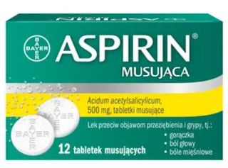 Aspirin Ultra Fast 500 mg 12 tabletek