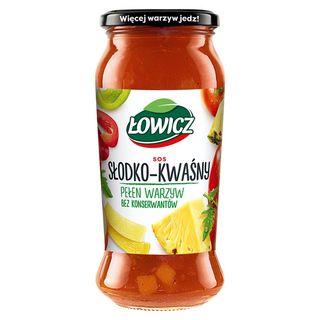 Łowicz Sos słodko-kwaśny, 500 g