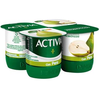 Activia De Danone Con Pera 4 Uds.