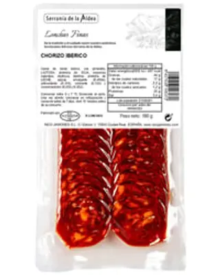 Chouriço Ibérico Serranía de la Aldea fatias 180 g