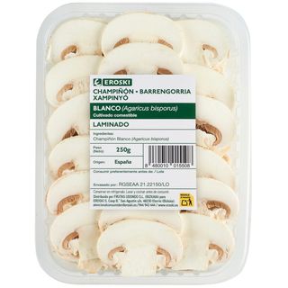 Champiñón Laminado, Bandeja 250 G (1404)