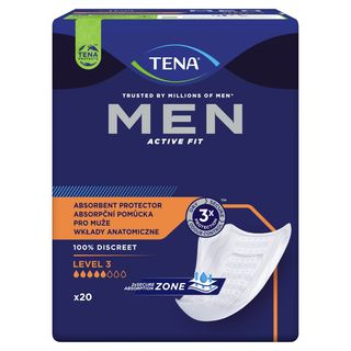 Tena Men Active Fit Level 3, Wkładki na nietrzymanie moczu dla mężczyzn
