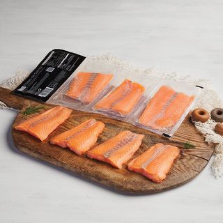 Filetes De Salmón Premium Pack 4 Uds. 400 Gr.