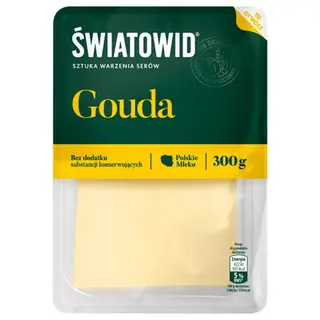 Ser Światowid Gouda plastry 300 g