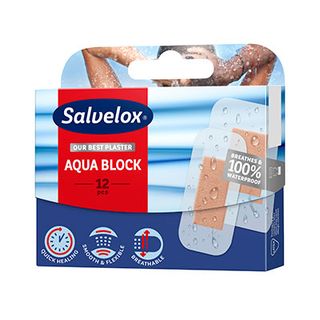 Apósito Salvelox Impermeable Cura Rápido Aqua Block 12 Uds. (8470002358461)