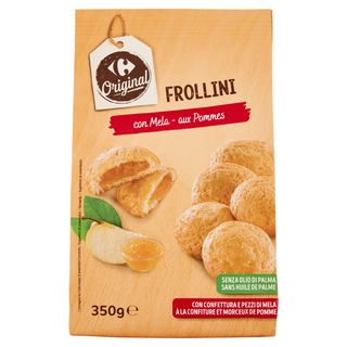Carrefour Original Frollini Con Mela 350 G