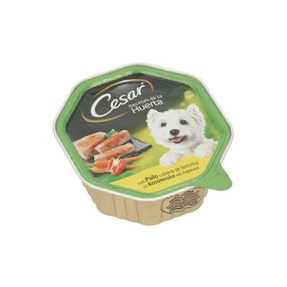 0.15 KG Cesar Recetas de la huerta Tarrina en Paté y Gelatina para Perros (171038)