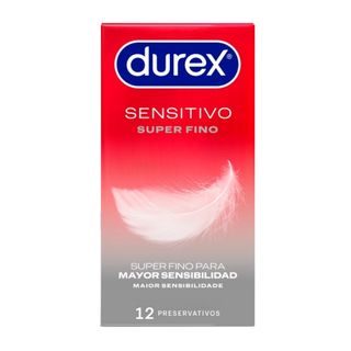 Durex Preservativos Sensitivo Super Fino 12un