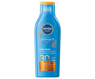 Protector Solar Protect&Bronze Spf30 Nivea Leche 200Ml