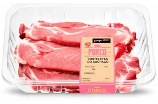 Costeletas do Cachaço de Porco Embaladas 600g
