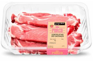Costeletas do Cachaço de Porco Embaladas 600g