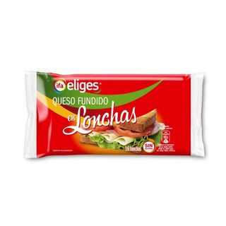 IFA ELIGES Queso Fundido 16 Lonchas, 300G