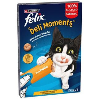 Snack Gato Pollo Felix 40Gr