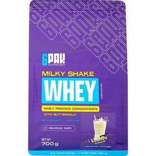 6PAK MILKY SHAKE Vanilla 700 g