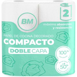 BM Papel De Cocina 2 Rollos