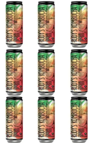 Kombucha de Manga e Maracujá