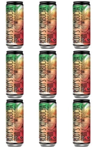 Kombucha de Manga e Maracujá