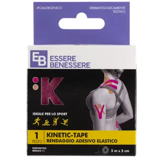 Essere Benessere Kinetik Pelle/Fucsia 5mx5cm 1pz