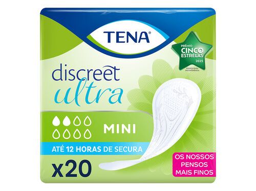 PENSOS INCONTINÊNCIA TENA DISCREET MINI 20UN