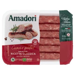 Amadori Salsicce Ricetta Classica 0,400 Kg - 775428