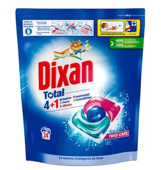 Detergente Dixan Triocaps 34 Dosis