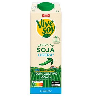 Bebida Vegetal Vivesoy Soja Ligera Sin Azúcar 1 L