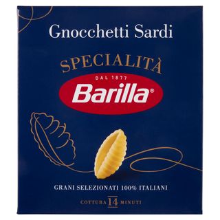 Barilla Pasta Specialità Gnocchetti Sardi 100% Grano Italiano 500g