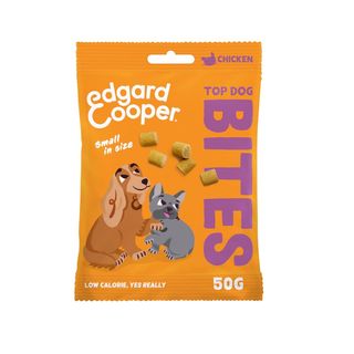 50 g Edgard & Cooper Bocaditos Mini de Pollo para perros