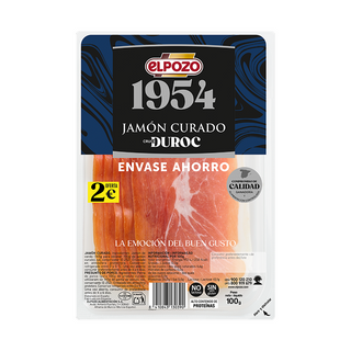 El Pozo 1954 Jamón curado lonchas 100g