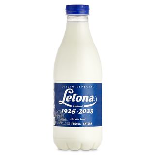 Leche Fresca Entera Letona Botella 1 L
