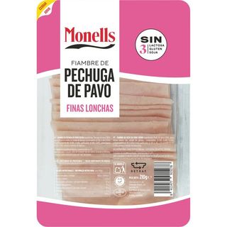 MONELLS Pechuga De Pavo Finas Lonchas 210 G