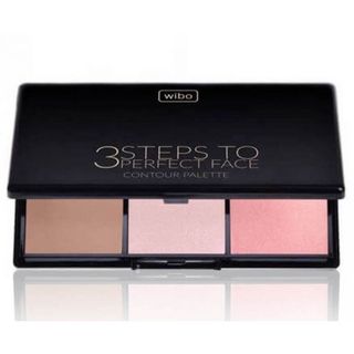 Paleta de Contorno 3 Steps to Perfect Face - Wibo - Multicolor 5901801611356