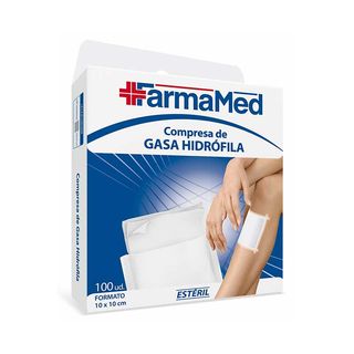 Gasa Hidrofila 100 Unid Farmamed (8023766053471)