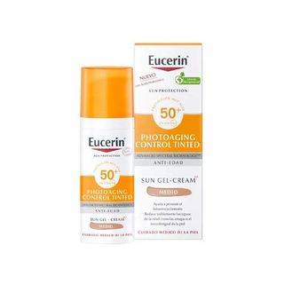 Protector Solar Facial Photoaging Control con Color Tono Medio SPF 50+ - Eucerin - SPF 50+ 50ML 4005800145247