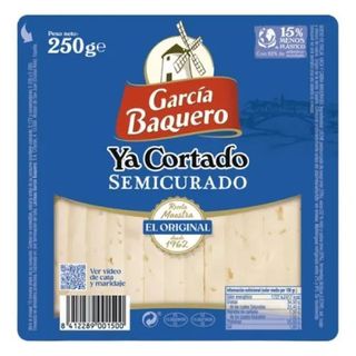García Baquero Queso Semicurado Cortado 250g