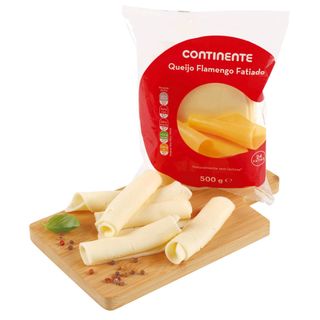 Queijo Flamengo Fatiado Continente (emb. 500 gr)