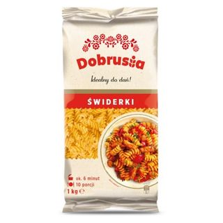 Dobrusia Makaron świderki 1 kg