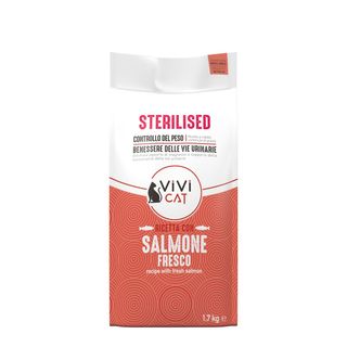 Vivi cat sterilised al salmone fresco 1.7kg