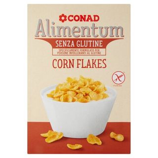 CONAD Alimentum Senza Glutine Corn Flakes 375 g - 8003170044029