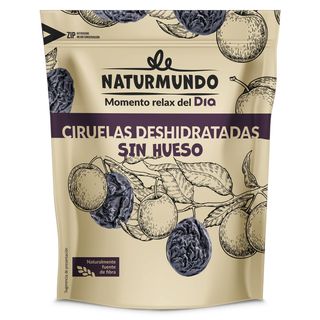 Ciruelas Deshidratadas Sin Hueso Naturmundo De Dia Bolsa 200 G
