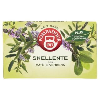 Pompadour Le Tisane Snellente Con Matè E Verbena 18 X 2,2 G - 192260