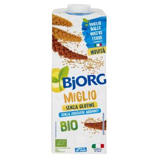 Bjorg Miglio Bevanda Vegetale Bio, Senza Glutine, Senza Zuccheri Aggiunti, Prodotto In Italia, 1L - 507012